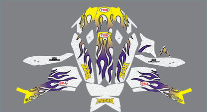 Custom Helmet Wraps