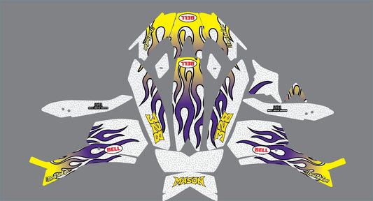 Custom Helmet Wraps
